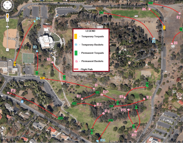 2013 Socal Championships Brengle Terrace course map